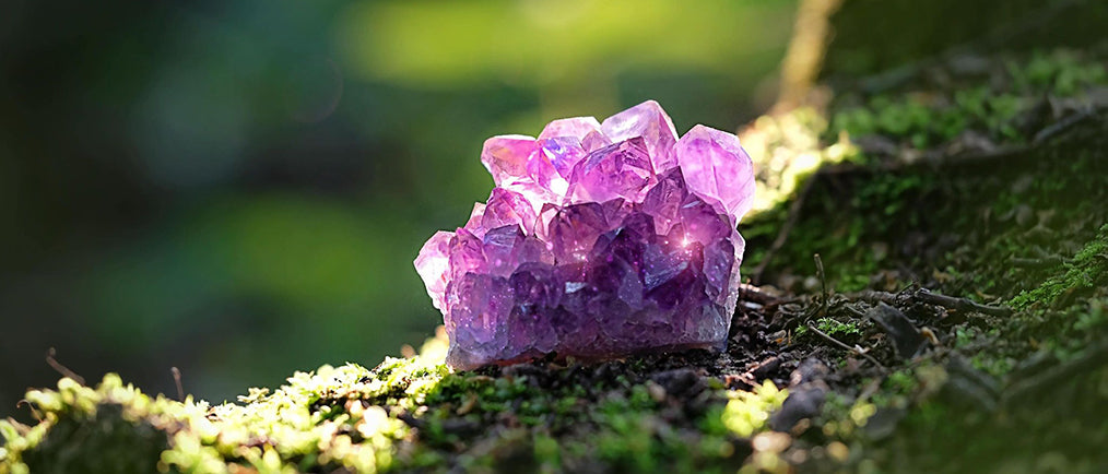 Amethyst Crystal in Nature