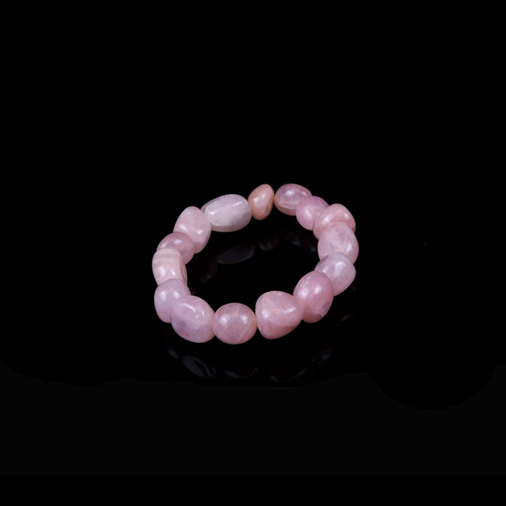 Rose Quartz  Bracelet - 10mm Beads - Evolve Yourself 